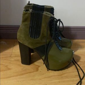 AI for AI Anthropologie Army Boots